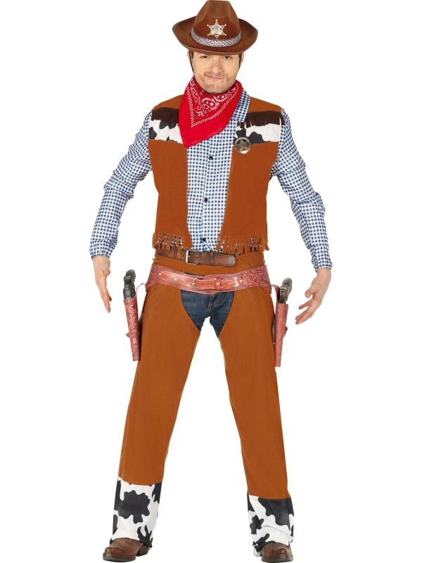 Cowboy kostuum mannen