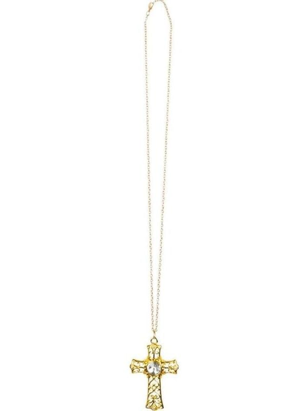 Cross gouden kruis ketting