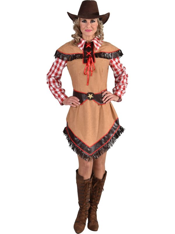 Dames jurkje wilde westen main product photo