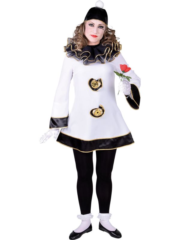 Dames pierrot jurk main product photo