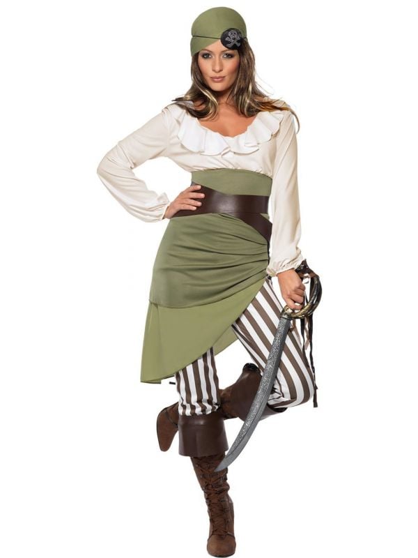 Dames piraten jurk