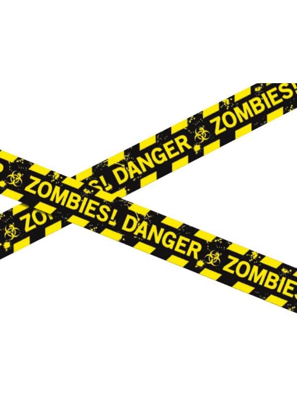 Danger zombie afzetlint