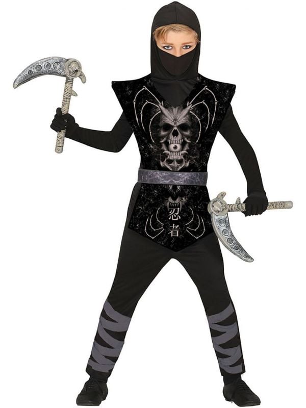 Dark skull ninja outfit kind