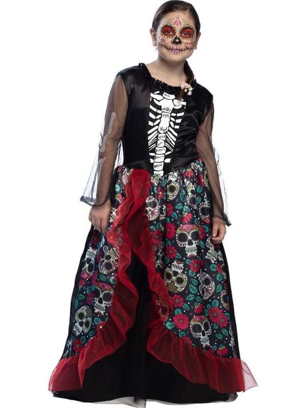 Day of the dead meisjes jurk