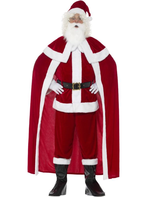 Deluxe kerstman outfit main product photo