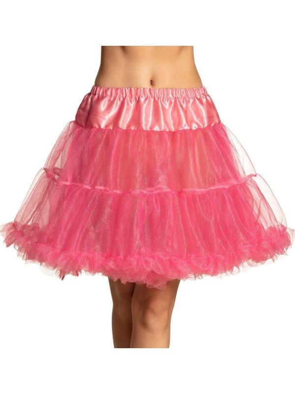 Deluxe petticoat neon roze