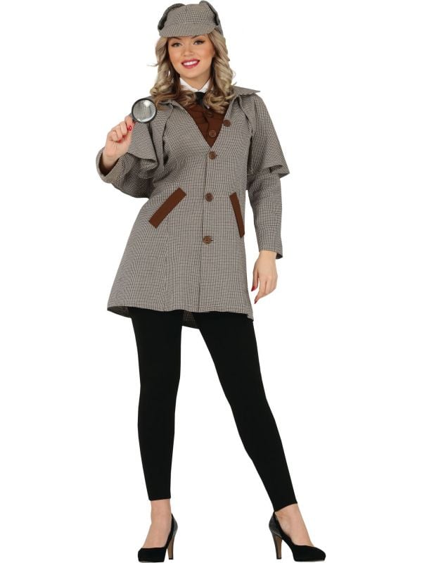 Detective Sherlock outfit vrouwen