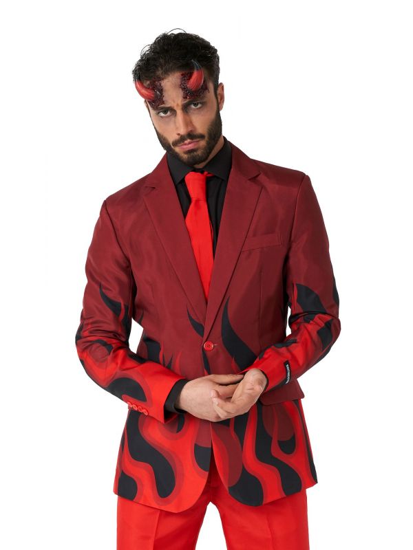 Devil Red outfit heren