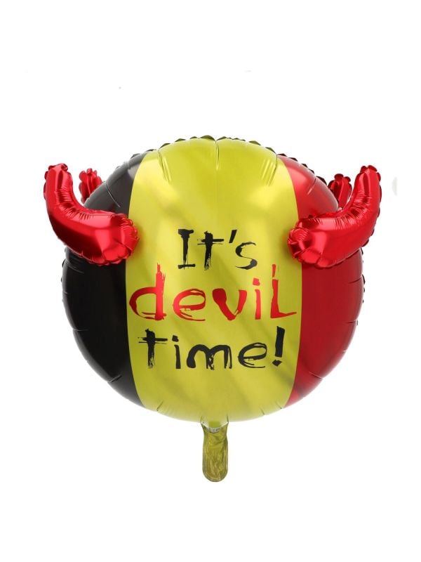 Devil time België folieballon