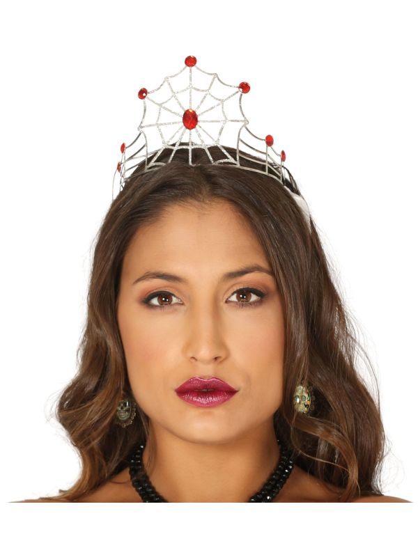Diadeem spinnenweb Halloween main product photo