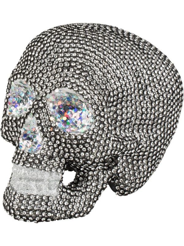 Diamanten schedel decoratie