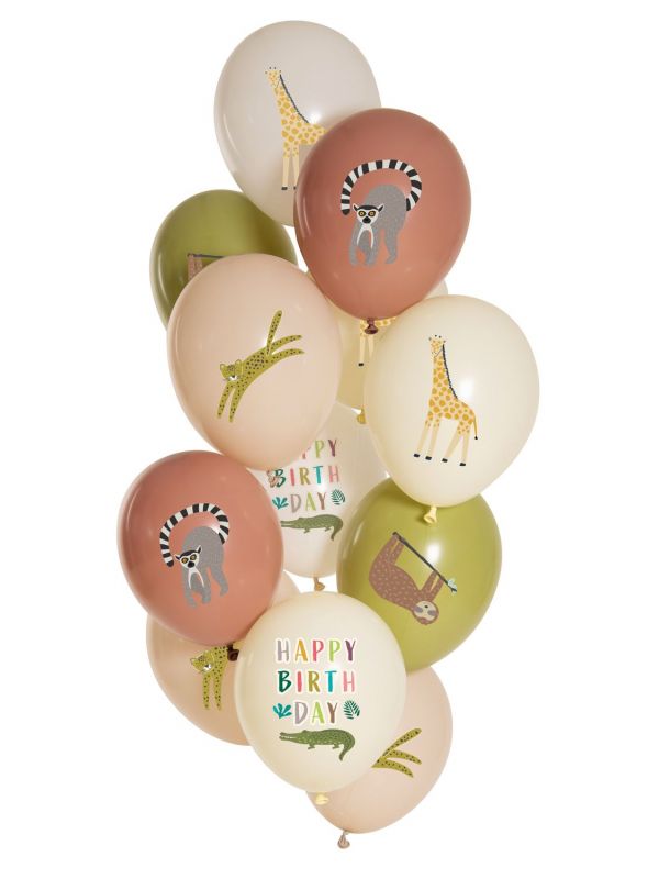 Dieren verjaardag ballonnen