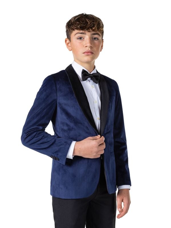 Dinner Jacket - Deep Navy Blazer Tiener Jongens Opposuits