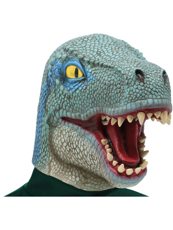 Dino latex masker velociraptor main product photo