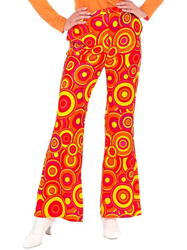 Disco 70s dames broek