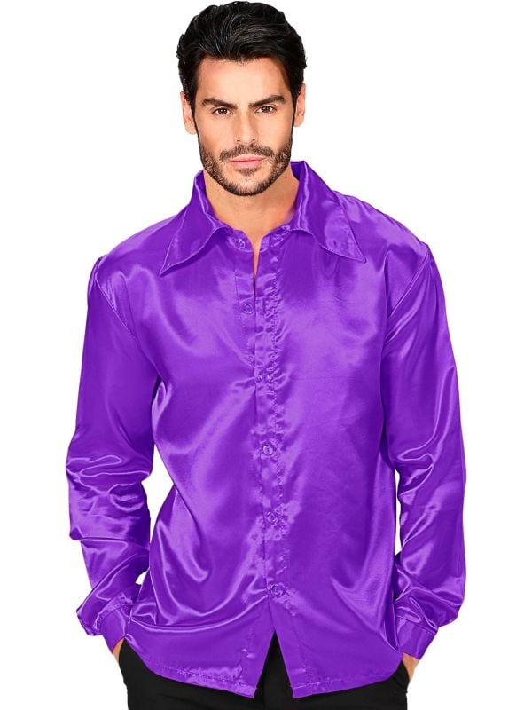 Disco blouse paars