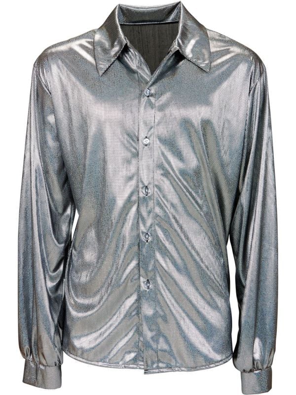 Disco blouse zilver