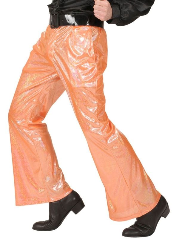 Disco broek oranje