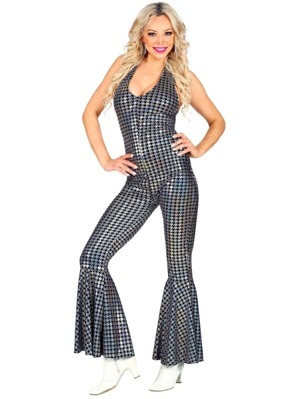 Disco jumpsuit vrouw