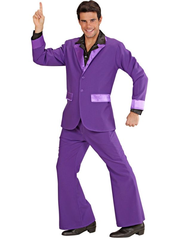 Disco outfit paars main product photo