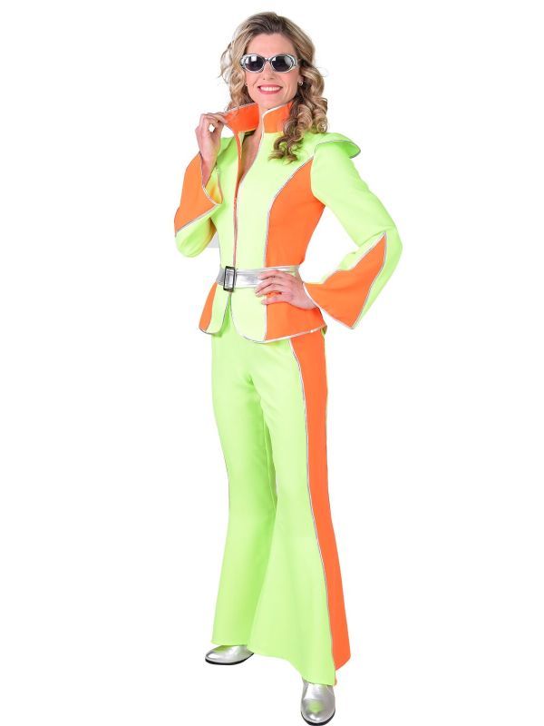 Disco pak fluor oranje groen vrouwen main product photo