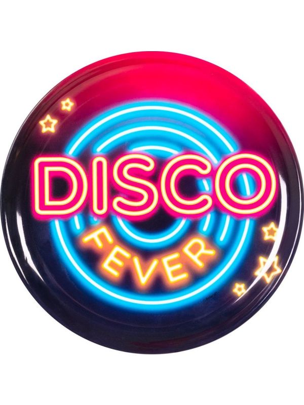 Disco thema dienblad