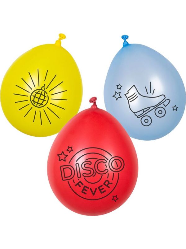 Disco thema partyballonnen