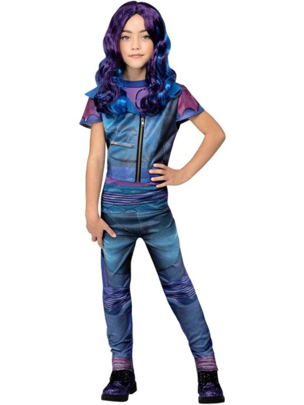 Disney Descendants Mal Kostuum Meisjes Blauw main product photo