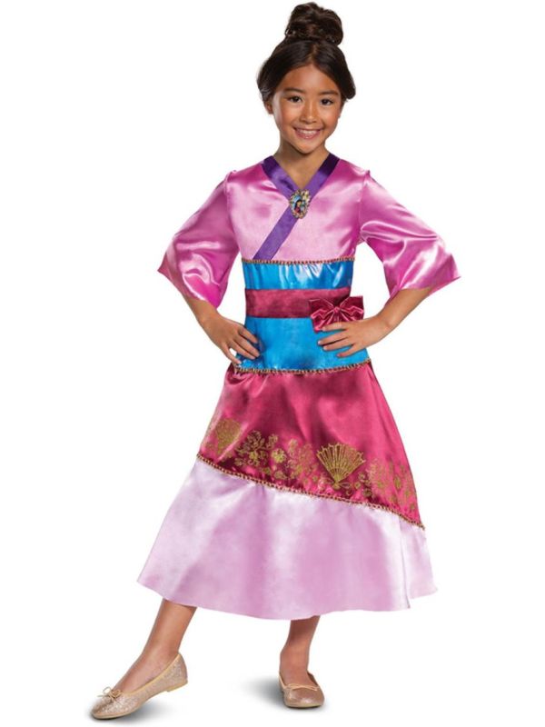 Disney Mulan Jurk Meisjes Roze main product photo