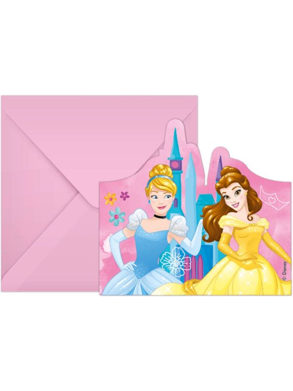 Disney prinses uitnodigingskaarten