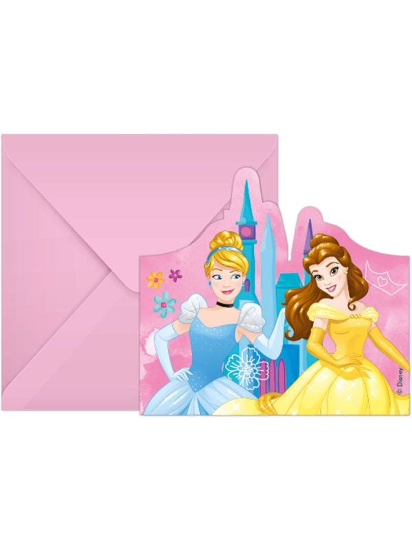 Disney prinses uitnodigingskaarten