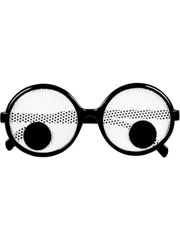 Dizzy feestbril googly eyes