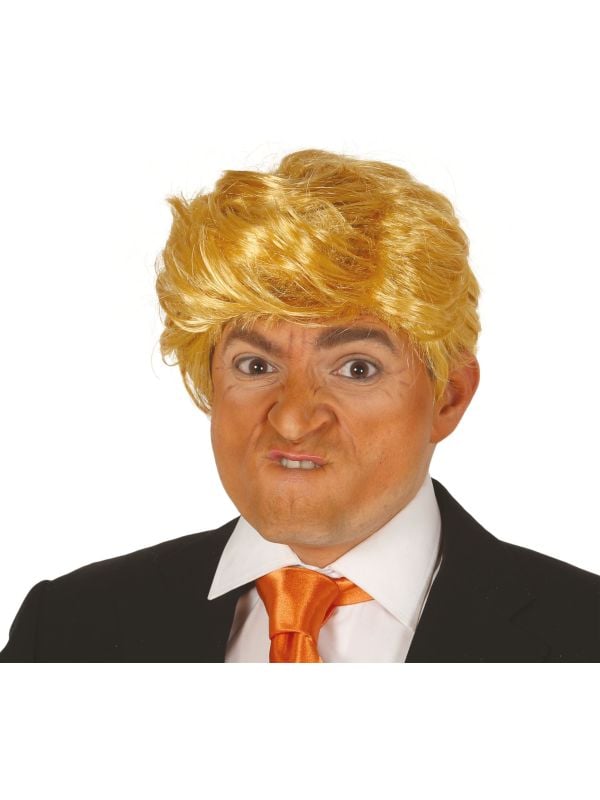 Donald Trump blonde pruik