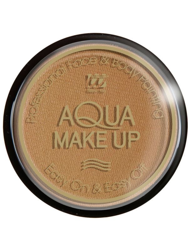 Donker beige waterbasis make-up