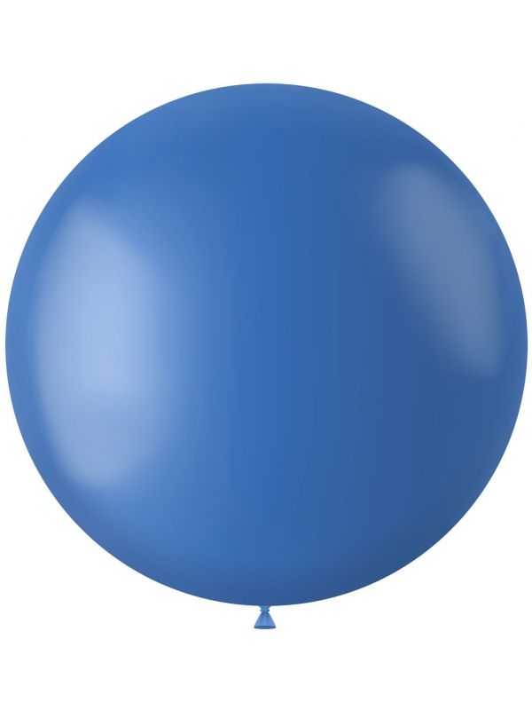 Donker blauwe ballon matte kleur