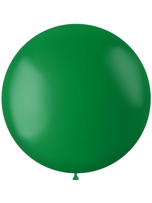 Donker groene ballon matte kleur
