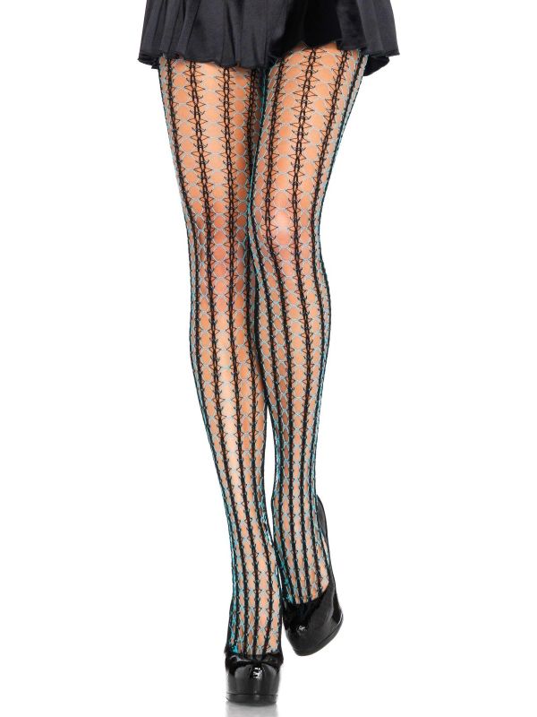 Doorn motief visnet panty main product photo