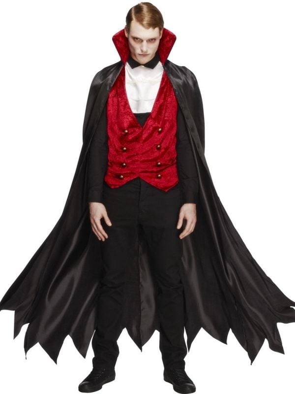 Dracula vampieren outfit mannen