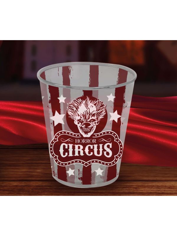 Drinkbeker horror clown 9 x 10 cm halloween main product photo