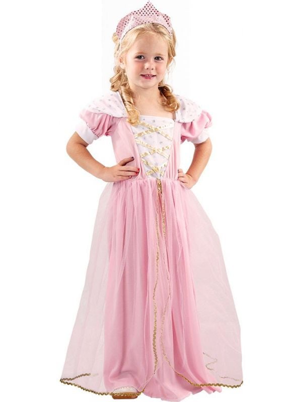 Droomprinses roze jurk meisjes