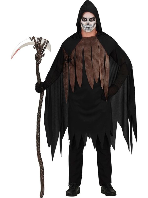 Duistere grim reaper outfit heren