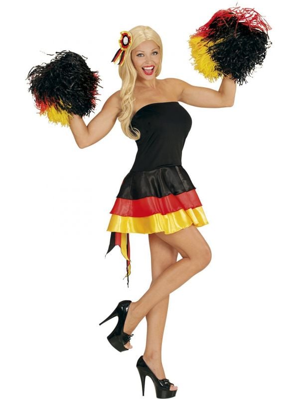 Duitse cheerleader jurk