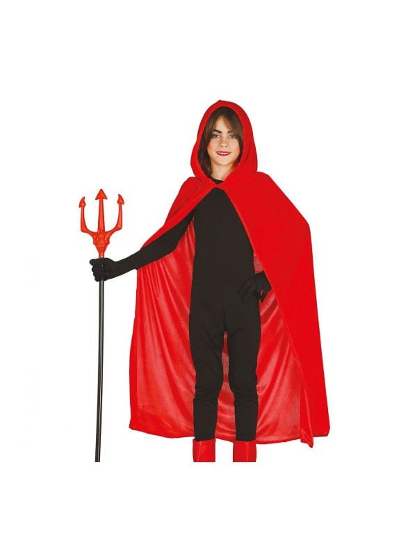 Duivel cape rood kind