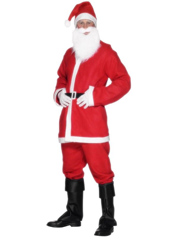 Echte kerstman pak main product photo