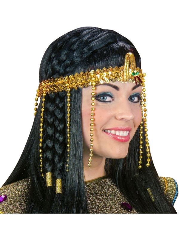 Egyptische gekraalde hoofdband