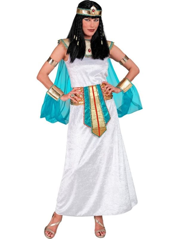 Egyptische godin Isis lange jurk dames
