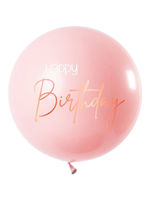 Elegant lush blush XL ballon 80cm