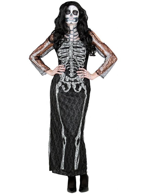 Elegante skelet jurk dames
