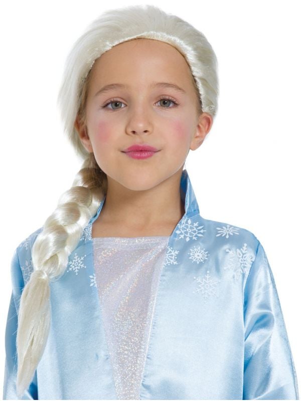 Elsa Frozen pruik meisje