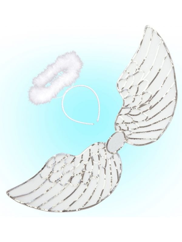 Engel vleugels met halo